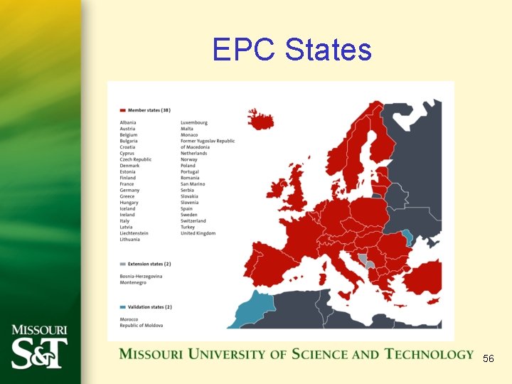 EPC States 56 