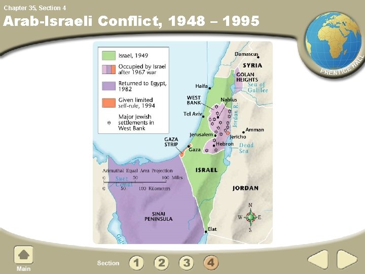 Chapter 35, Section 4 Arab-Israeli Conflict, 1948 – 1995 