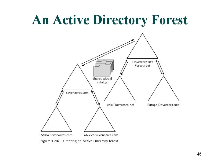 An Active Directory Forest 46 