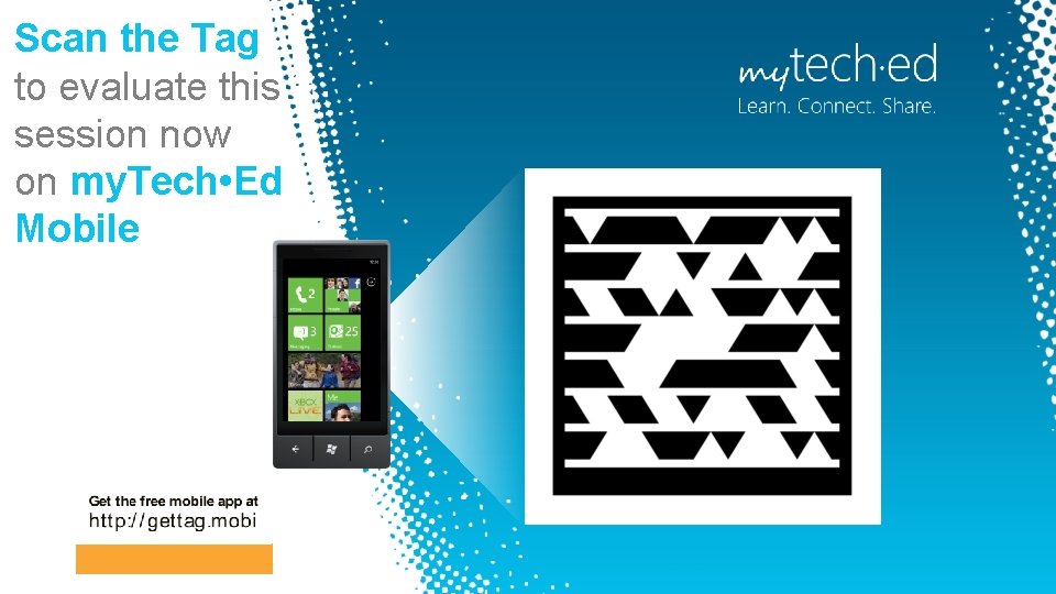 Scan the Tag to evaluate this session now on my. Tech • Ed Mobile Scan the Tag to evaluate this session now on my. Tech • Ed Mobile