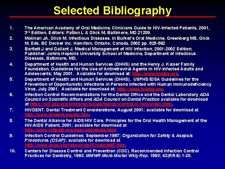 Selected Bibliography 1. 2. 3. 4. 5. 6. 7. 8. 9. 10. The American Selected Bibliography 1. 2. 3. 4. 5. 6. 7. 8. 9. 10. The American