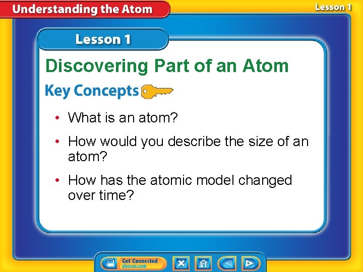 Discovering Part of an Atom • What is an atom? • How would you