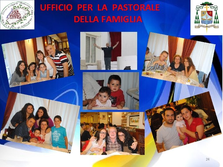 UFFICIO PER LA PASTORALE DELLA FAMIGLIA 24 UFFICIO PER LA PASTORALE DELLA FAMIGLIA 24