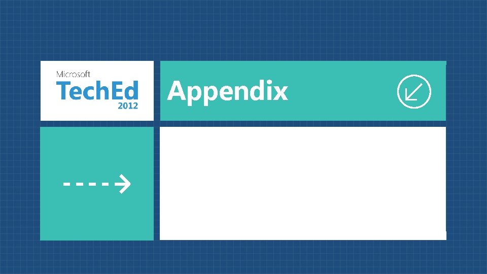 Appendix 