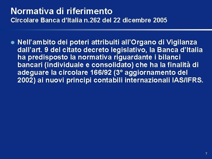 Il Bilancio Bancario La Normativa Di Riferimento E