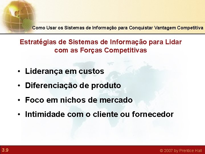 Como Usar os Sistemas de Informação para Conquistar Vantagem Competitiva Estratégias de Sistemas de