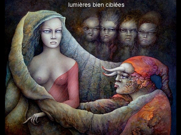 lumières bien ciblées 