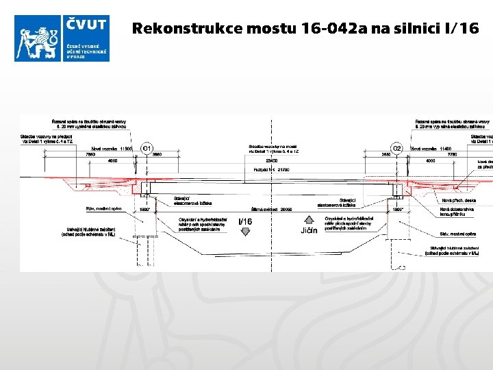 Rekonstrukce mostu 16 -042 a na silnici I/16 