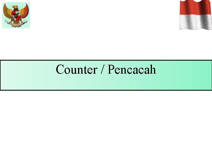 Counter / Pencacah 