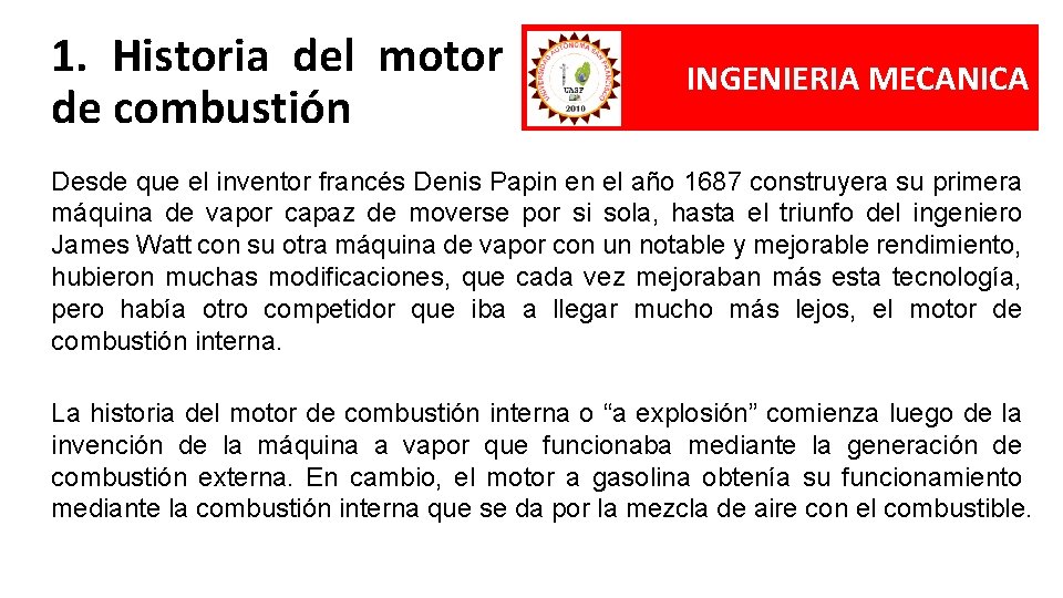 INGENIERIA MECANICA MOTORES DE COMBUSTION INTERNA CAPITULO 1