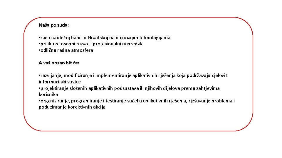 OGLASI RADNIH MJESTA Kolegij Oglaavanje kampanje i sponzorstva