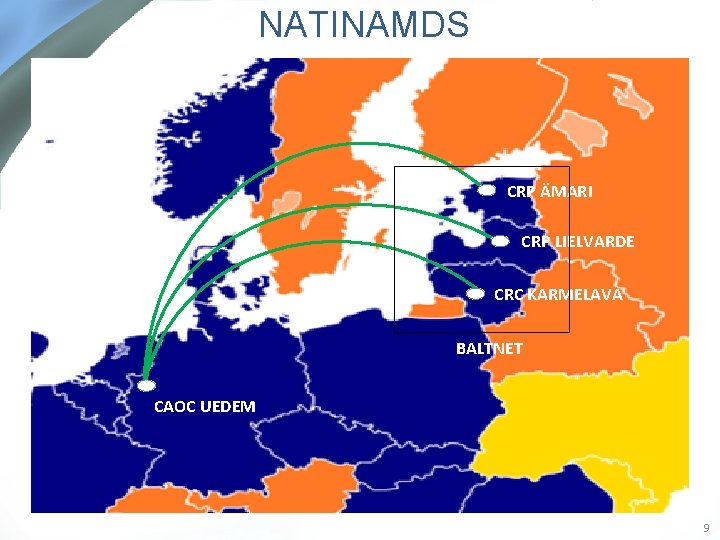 NATINAMDS CRP ÄMARI CRP LIELVARDE CRC KARMELAVA BALTNET CAOC UEDEM 9 