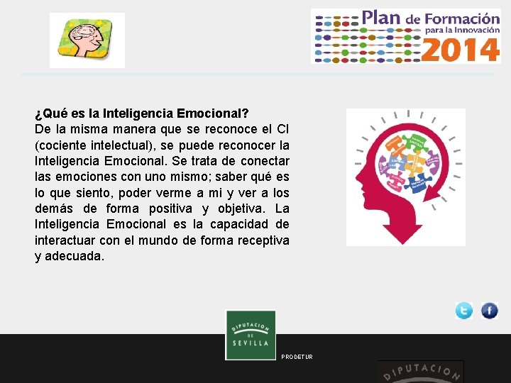  ¿Qué es la Inteligencia Emocional? De la misma manera que se reconoce el