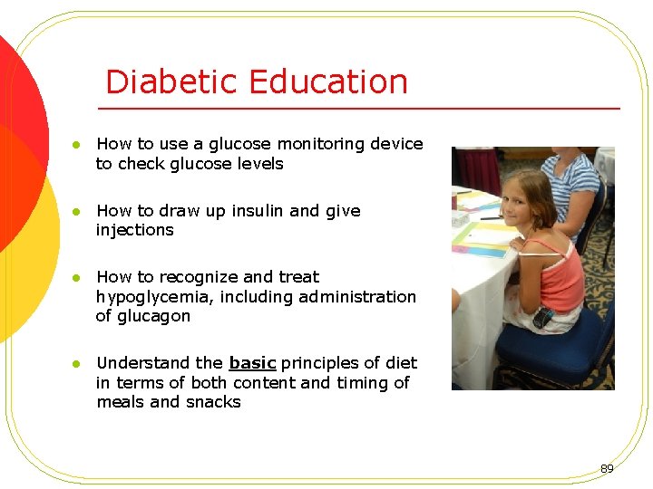 Diabetic Education l How to use a glucose monitoring device to check glucose levels