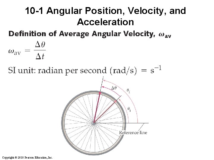 Lecture Outline Chapter 10 Physics 4 th Edition