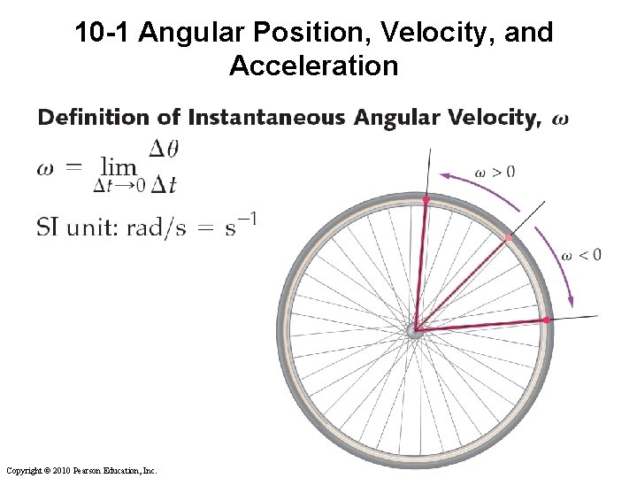 Lecture Outline Chapter 10 Physics 4 th Edition