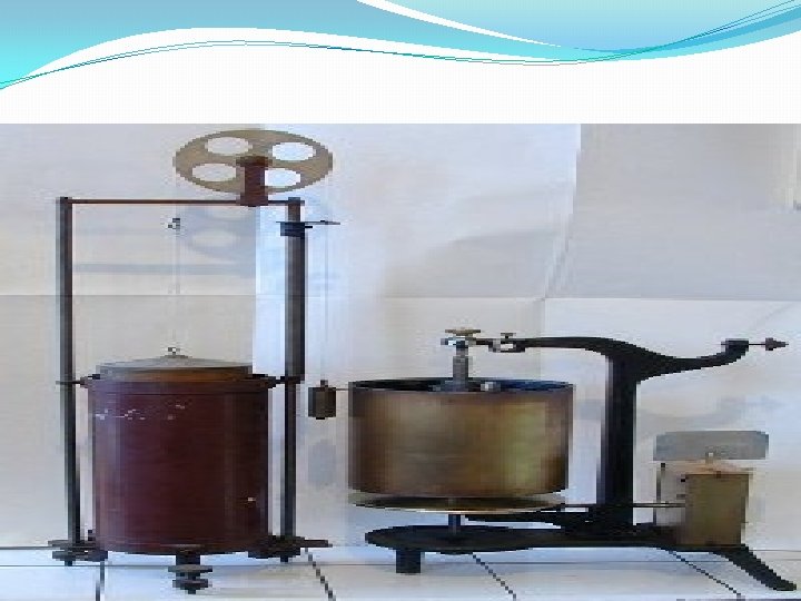 Le spiromètre à l’eau Le spiromètre à l’eau