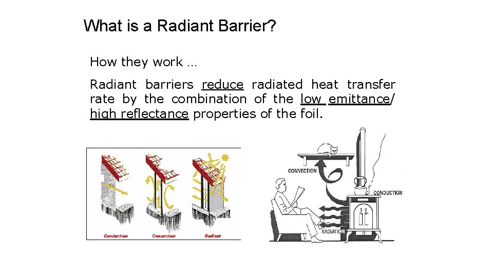 What is a Radiant Barrier? How they work … Radiant barriers reduce radiated heat
