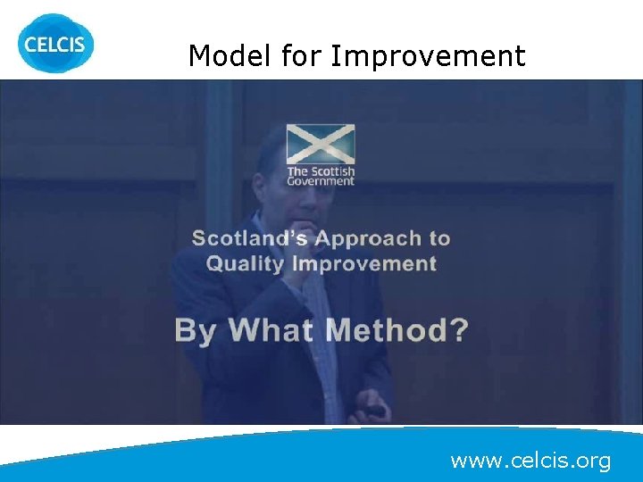 Model for Improvement www. celcis. org 