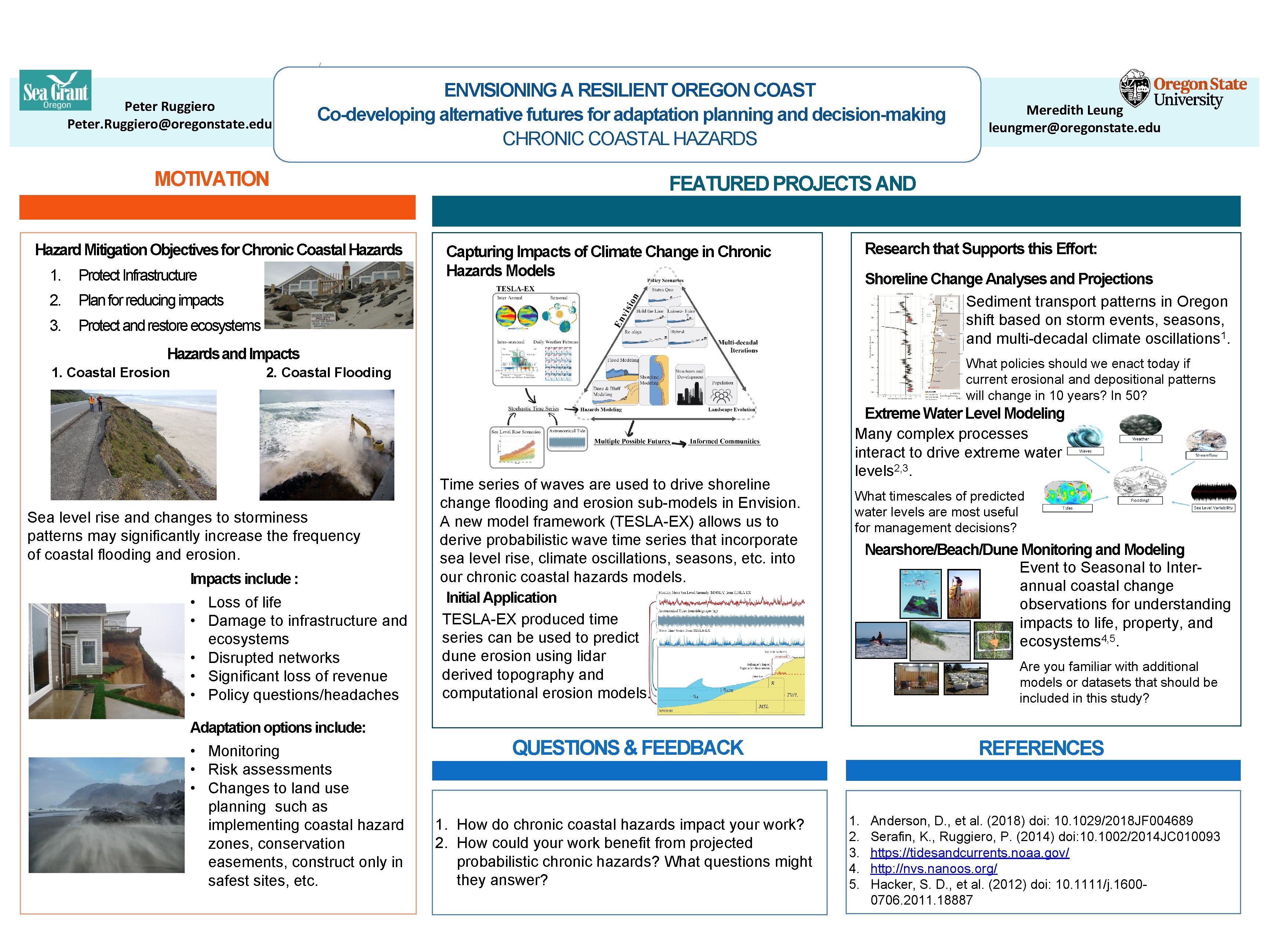 Peter Ruggiero Peter. Ruggiero@oregonstate. edu ENVISIONING A RESILIENT OREGON COAST Co-developing alternative futures for
