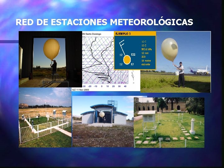 RED DE ESTACIONES METEOROLÓGICAS 