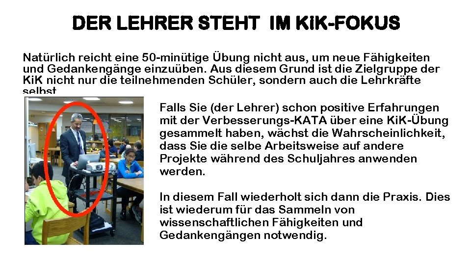 Die Kata Im Klassenzimmer Ein Berblick Eine Einfache