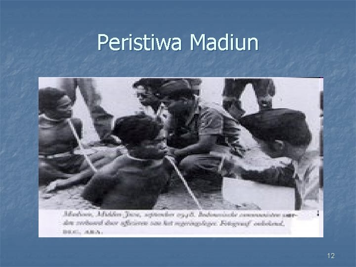 Peristiwa Madiun 12 