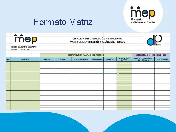 Formato Matriz 