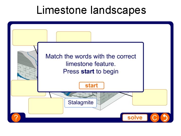 Limestone landscapes 