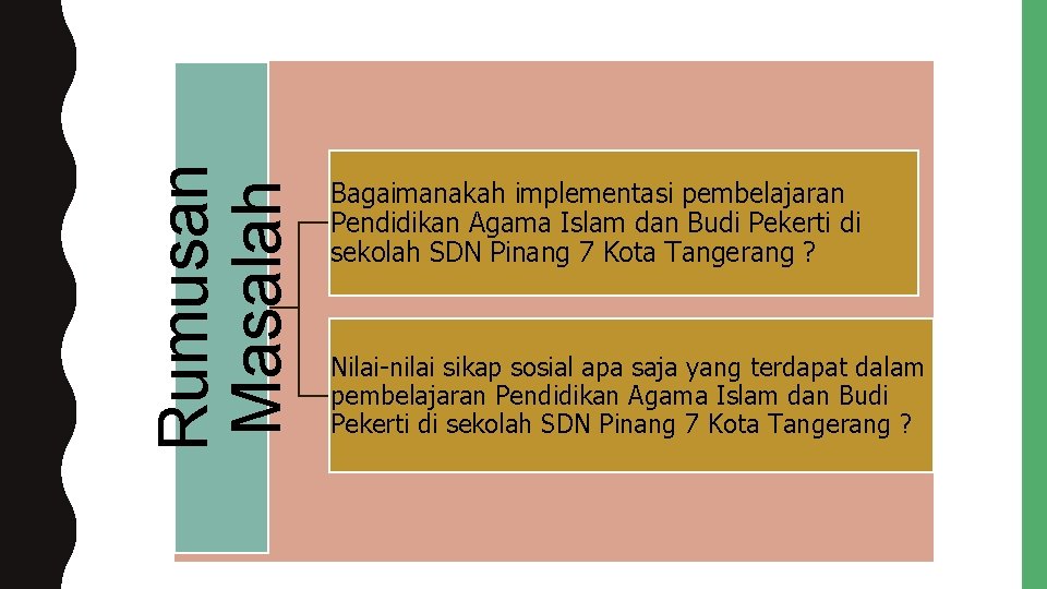 Seminar Proposal Analisis Pembelajaran Pendidikan Agama Islam Dan