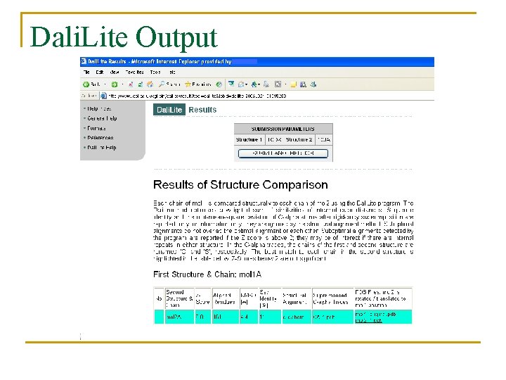 Dali. Lite Output 