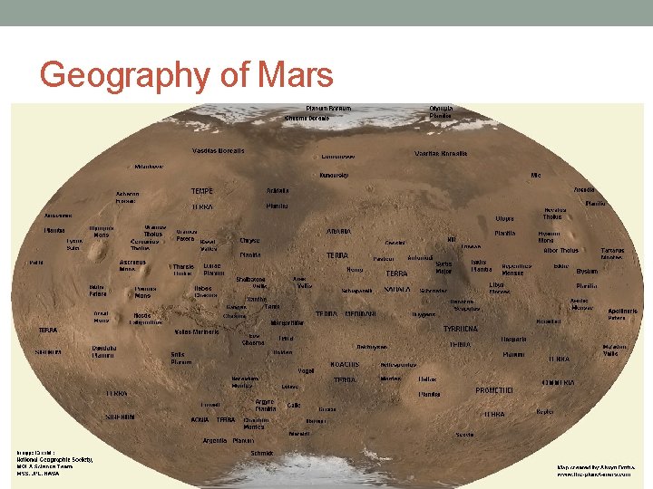 Geography of Mars 
