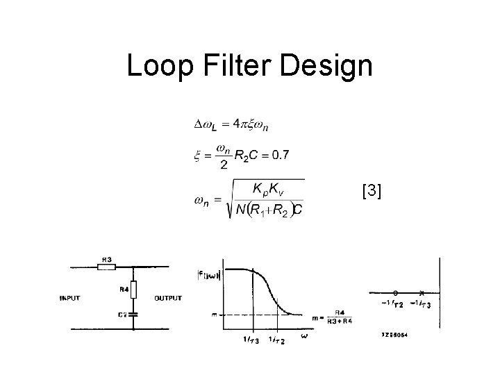 Loop Filter Design [3] 