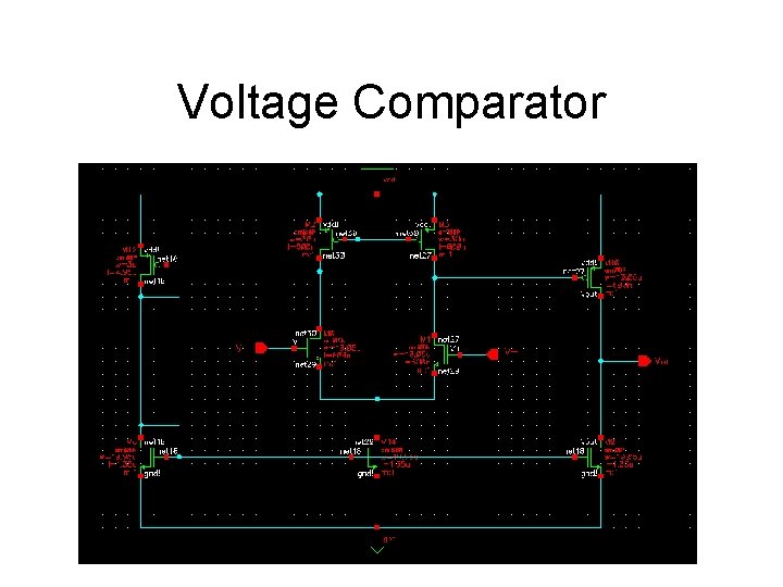 Voltage Comparator 