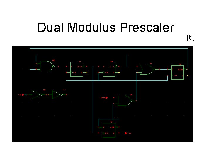 Dual Modulus Prescaler [6] 