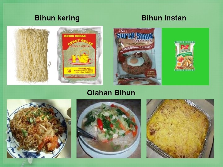 Bihun kering Bihun Instan Olahan Bihun Bihun kering Bihun Instan Olahan Bihun