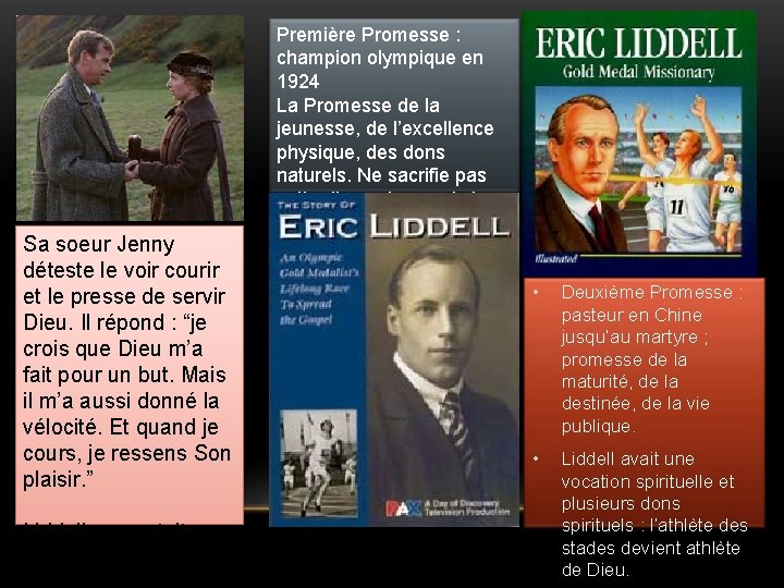 Sa soeur Jenny déteste le voir courir et le presse de servir Dieu. Il Sa soeur Jenny déteste le voir courir et le presse de servir Dieu. Il