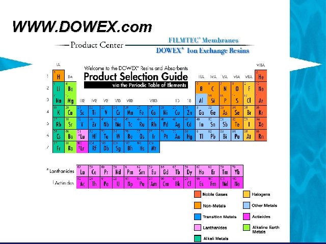 WWW. DOWEX. com WWW. DOWEX. com
