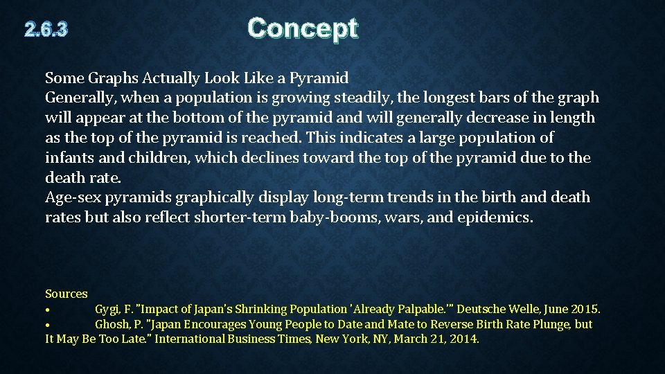 2. 6. 3 Concept Some Graphs Actually Look Like a Pyramid Generally, when a