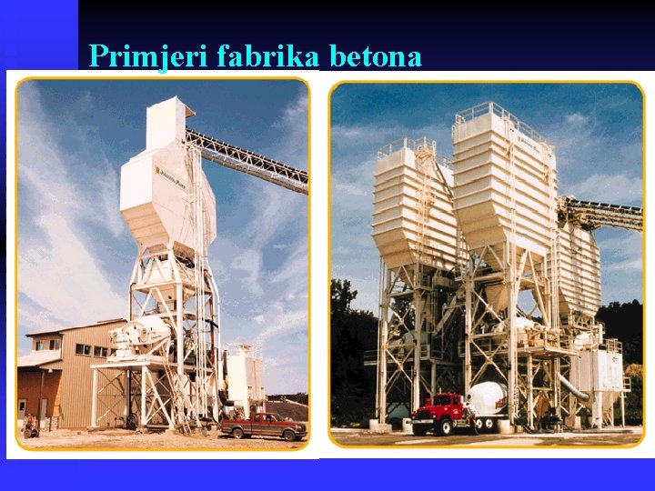 Primjeri fabrika betona 