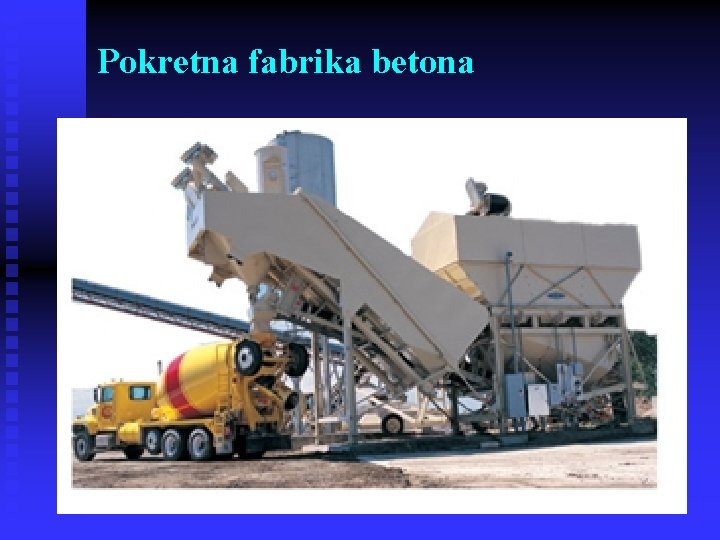 Pokretna fabrika betona 