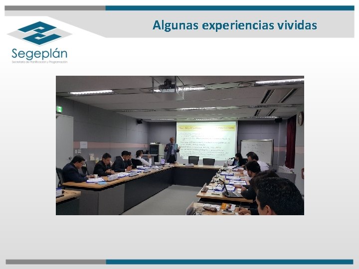 Algunas experiencias vividas 