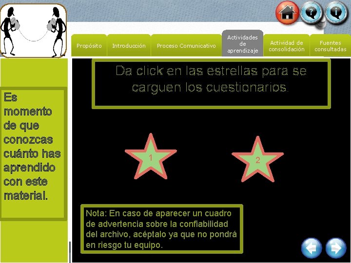 Propósito Es momento de que conozcas cuánto has aprendido con este material. Introducción Proceso