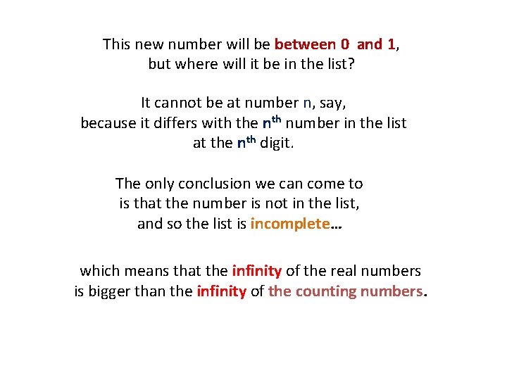 This new number will be between 0 and 1, but where will it be