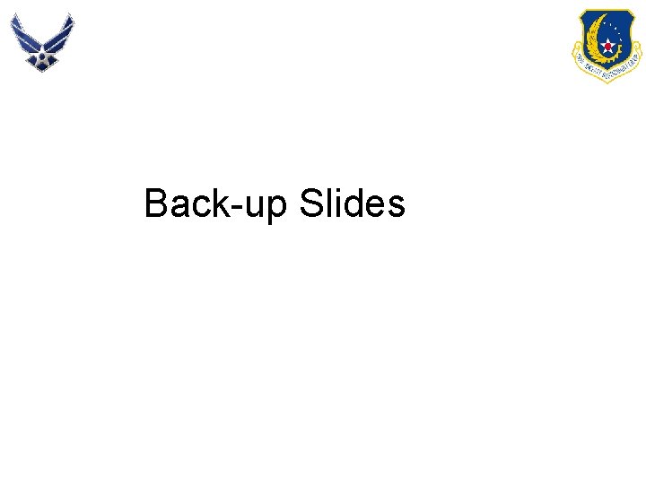 Back-up Slides 