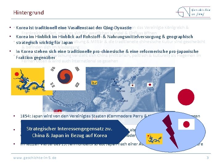 Hintergrund Nachdem China dieeine Opiumkriege (1839 -42 1856 -60) gegen das Vereinigte Königreich &