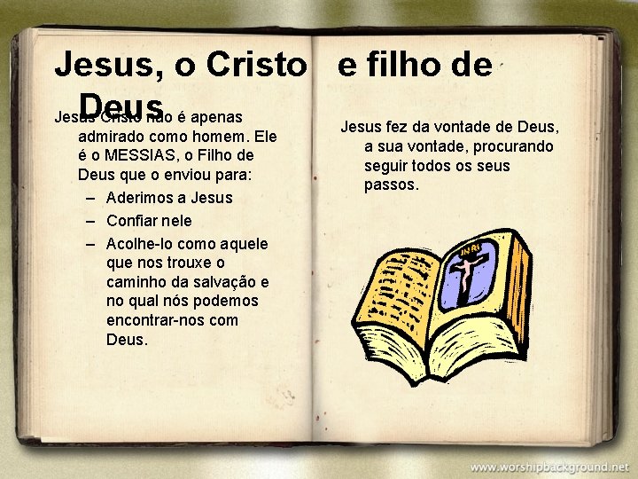 Jesus o Cristo e filho de Deus A