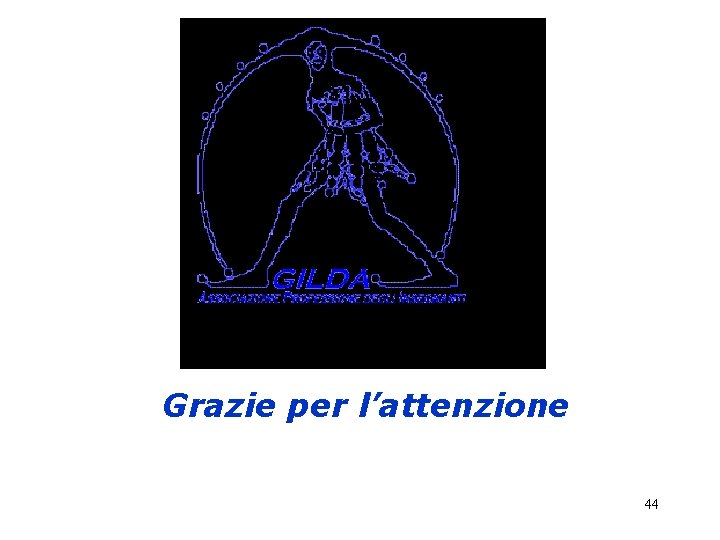 Grazie per l’attenzione 44 Grazie per l’attenzione 44