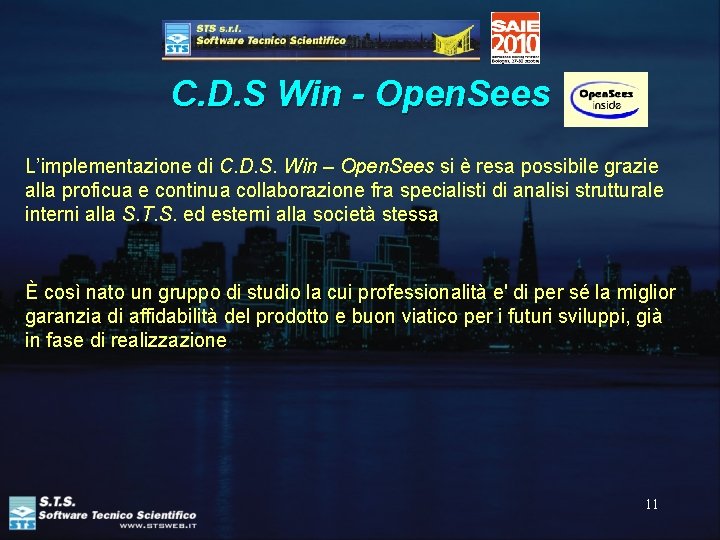 C. D. S Win - Open. Sees L’implementazione di C. D. S. Win –