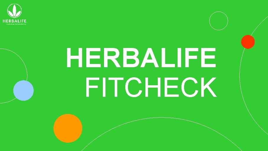 HERBALIFE FITCHECK 